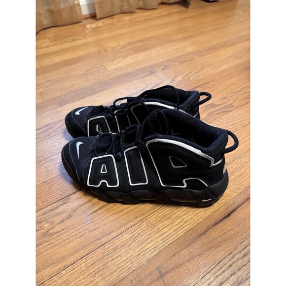 Nike Air More Uptempo Black and White